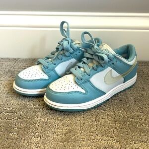 Nike Baby Blue Dunks - Size Children 13